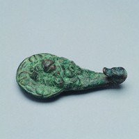藏品(螭龍銅帶鉤)的圖片