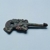 藏品(螭龍銅帶鉤)的圖片
