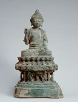 藏品(釋迦牟尼銅坐像)的圖片