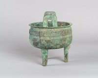 藏品(蟬紋鼎)的圖片