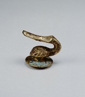 藏品(鎏金水禽形帶鉤)的圖片
