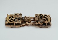 藏品(銅雙螭帶扣)的圖片