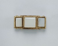 藏品(銅鎏金鑲白料帶扣)的圖片