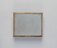 藏品(銅鎏金鑲白玉帶首)的圖片