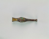 藏品(龍首蟬形錯金銀帶鉤)的圖片