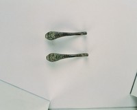 藏品(獸面形帶鉤一對)的圖片