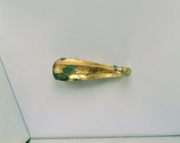 藏品(龍首包金琴形帶鉤)的圖片