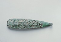 藏品(幾何紋錯金銀帶鉤)的圖片