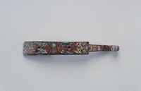 藏品(獸首錯金嵌綠松石獸面紋帶鉤)的圖片