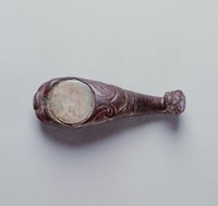 藏品(獸首鑲玉帶鉤)的圖片