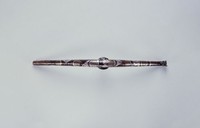 藏品(獸首錯銀渦紋帶鉤)的圖片