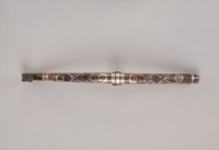 藏品(獸首錯金銀渦紋帶鉤)的圖片