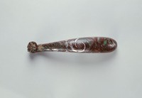 藏品(獸首錯銀渦紋帶鉤)的圖片