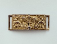 藏品(鎏金龍形銅帶扣)的圖片