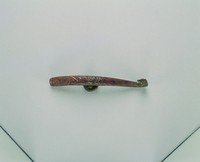 藏品(鳳首錯銀銅帶鉤)的圖片