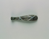 藏品(獸首錯銀銅帶鉤)的圖片