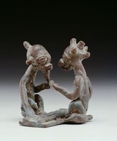 藏品(銅雕人像)的圖片