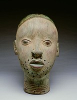 藏品(非洲銅面具)的圖片