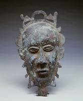 藏品(非洲銅面具)的圖片
