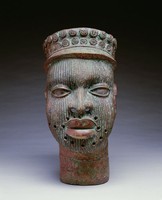 藏品(非洲銅面具)的圖片