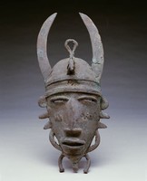 藏品(非洲銅面具)的圖片