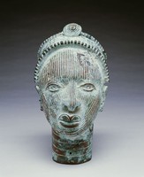 藏品(非洲銅面具)的圖片