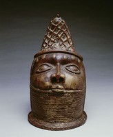 藏品(非洲銅面具)的圖片