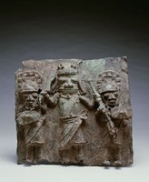 藏品(非洲銅雕板)的圖片