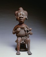 藏品(非洲銅偶)的圖片