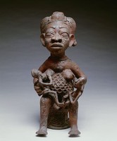 藏品(非洲銅偶)的圖片