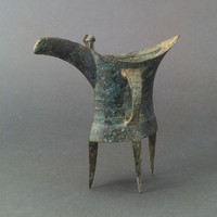 藏品(弦紋爵杯)的圖片