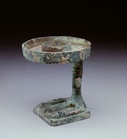 藏品(青銅雁足燈)的圖片