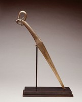 藏品(鄂爾多斯羊首青銅刀)的圖片