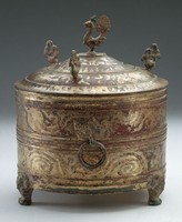 藏品(銅鎏金鎏銀酒尊)的圖片