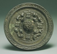 藏品(瑞獸方格格文鏡)的圖片