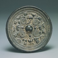 藏品(神人畫像鏡)的圖片