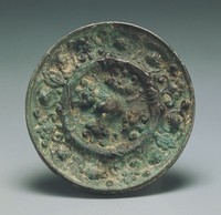 藏品(葡萄纏枝花紋鏡)的圖片