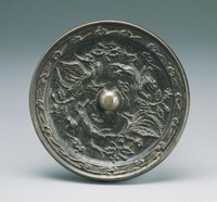 藏品(雙獸雙鸞繞花枝紋鏡)的圖片