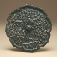 藏品(王質觀奕故事鏡)的圖片