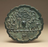 藏品(許由巢父故事鏡)的圖片