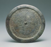 藏品(纏枝花紋鏡)的圖片
