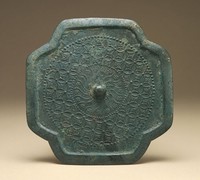 藏品(亞字形微花紋鏡)的圖片