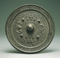 藏品(神人畫像鏡)的圖片