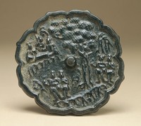 藏品(王質觀奕故事鏡)的圖片