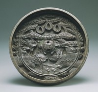 藏品(松鶴龜紋鏡)的圖片