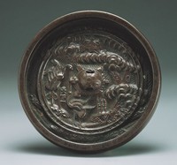 藏品(松鶴龜紋鏡)的圖片