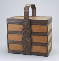 藏品(三層長方形竹籃)的圖片