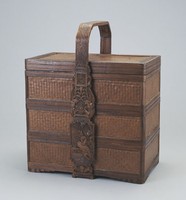 藏品(三層長方形竹籃)的圖片