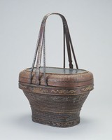 藏品(橢圓形竹籃)的圖片