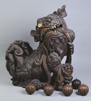 藏品(木刻獅)的圖片